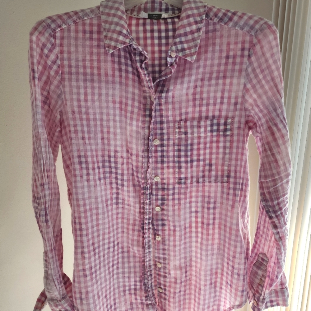 Anthropologie pilcro blouse size xs